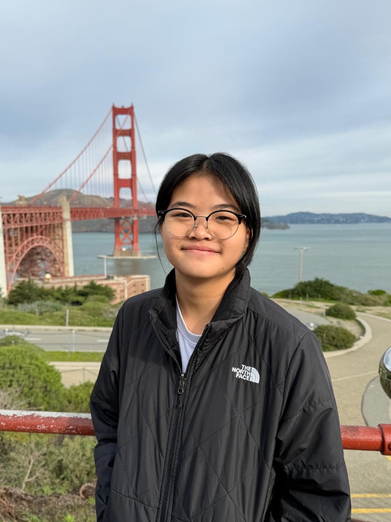 Axelia at the Golden Gate Bridge during ProjectSF 2025